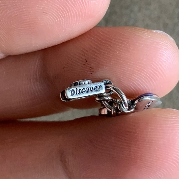 NWOT Camera, Heart & Compass Triple Dangle Charm Sterling Silver 925 - Picture 12 of 12